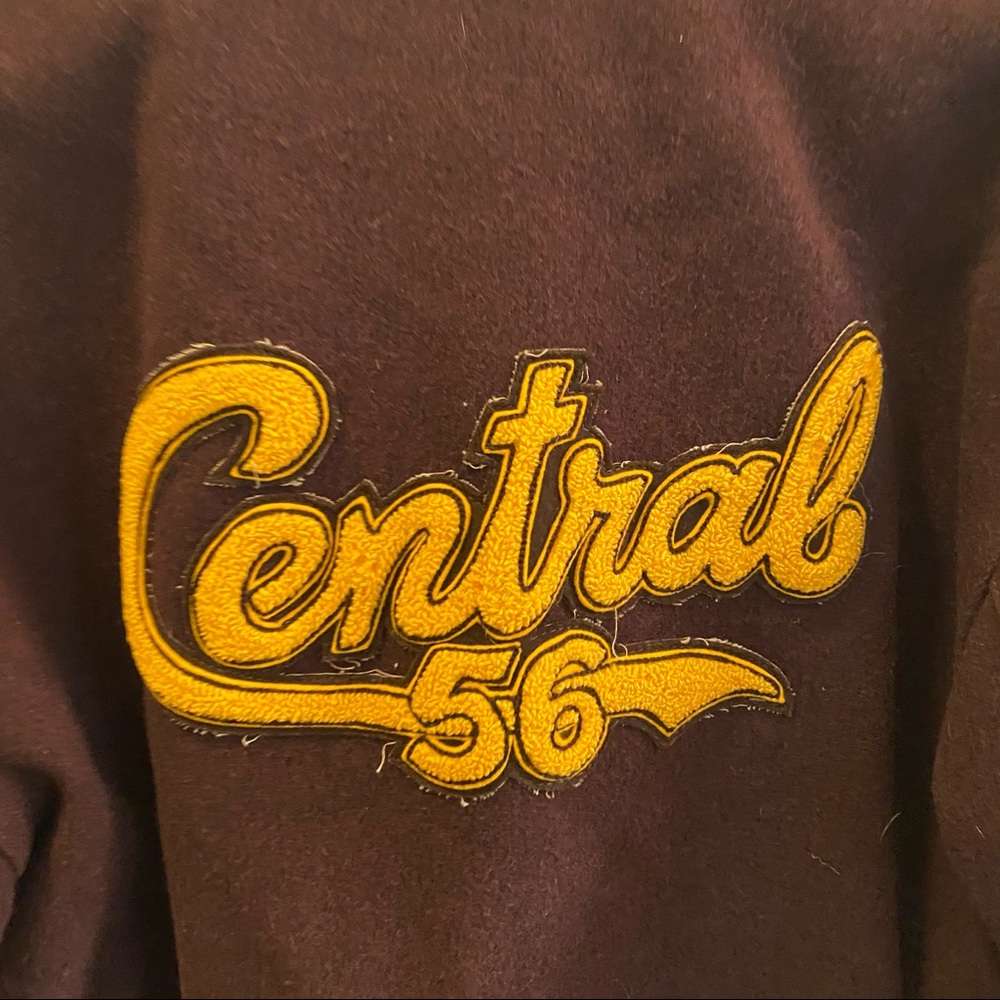 Vintage Letterman Jacket Central 56 California - Picture 14 of 15